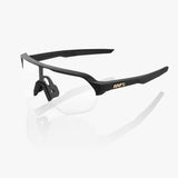 100% S2 - Matte Black Soft Gold Mirror Lens | Strictly Bicycles