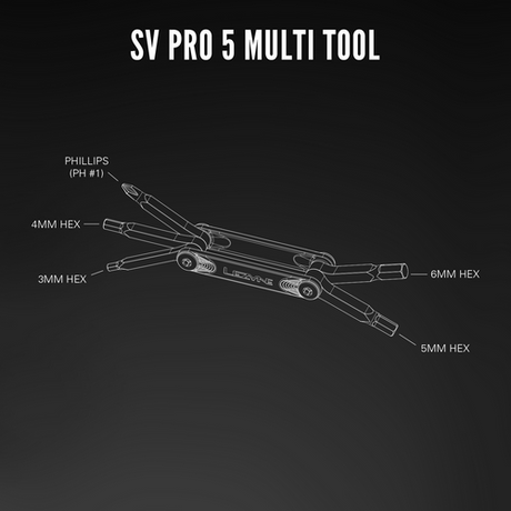 Lezyne SV Pro Multi-Tool | Strictly Bicycles