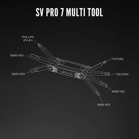 Lezyne SV Pro Multi-Tool | Strictly Bicycles