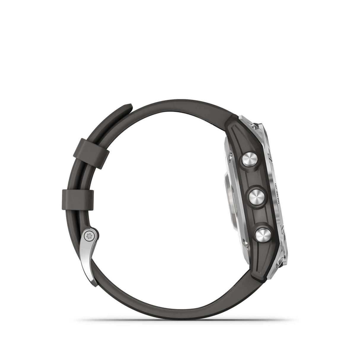 Garmin fēnix 7 Standard Edition Silver with Graphite Band | Strictly Bicycles