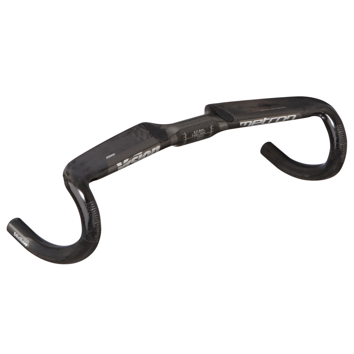 Vision Metron 4D Flat M.A.S. Bar w/ J-Bend Extensions | Strictly Bicycles