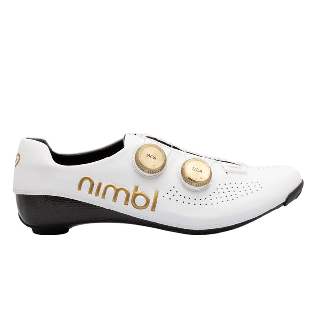 Nimbl Ultimate Road Shoes - White Gold | Strictly Bicycles