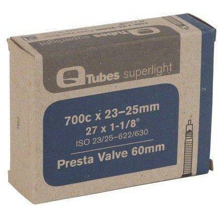 QBP Q-Tubes Superlight 700c Inner Tube (Presta) | Strictly Bicycles