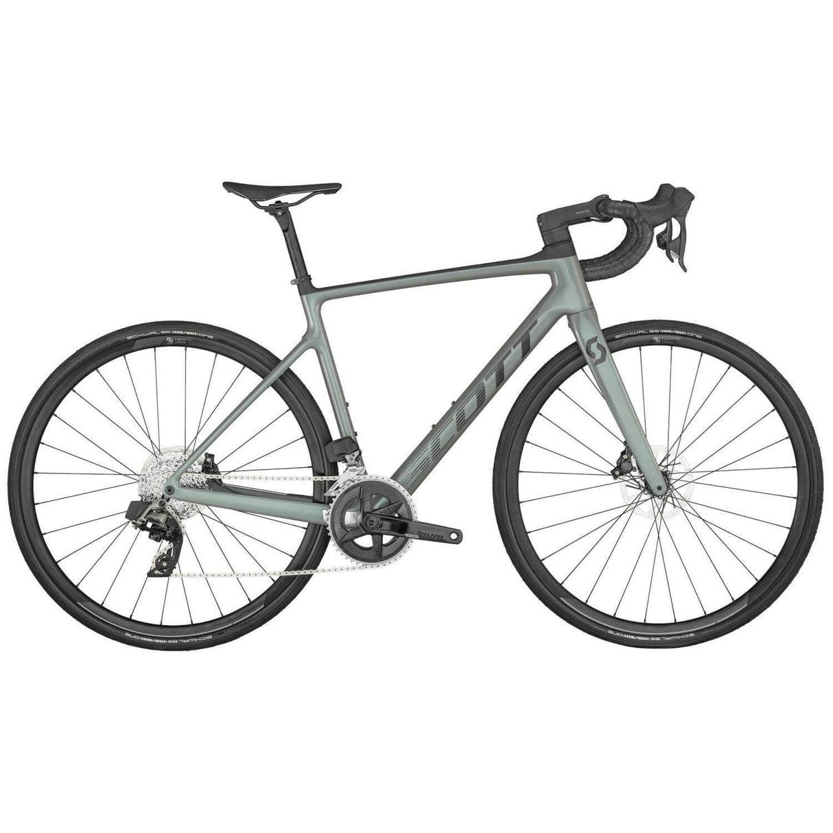 Scott Sports Addict 10 Green Bike | Strictly Bicycles