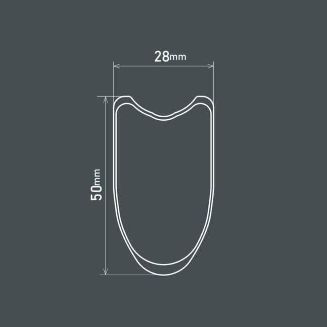 Shimano Dura-Ace C50 Tubeless Disc Rear | Strictly Bicycles