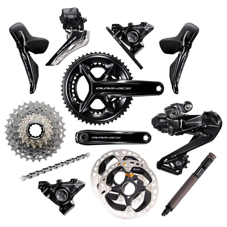 Shimano Dura-Ace Di2 R9270 with 4iiii Power Meter Groupset | Strictly Bicycles