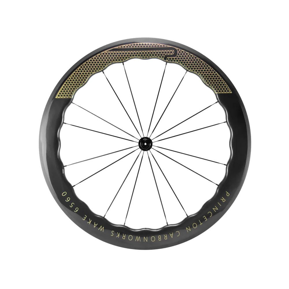 Princeton CarbonWorks WAKE 6560 | Mach 7580 Staggered Rim Wheelset | Strictly Bicycles